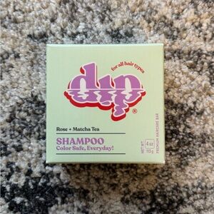 NEW Dip Rose + Matcha Tea Shampoo Bar
